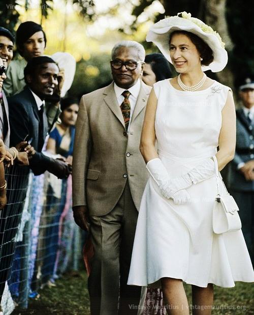 Queen Elizabeth Visit Mauritius